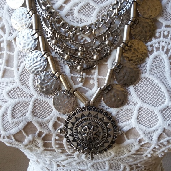 unknown Jewelry - BEAUTIFUL Boho STATEMENT Tribal NECKLACE